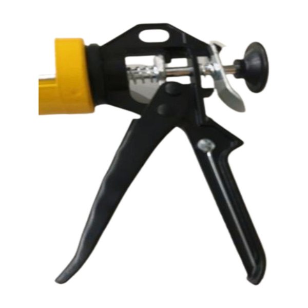 aplicador para silicone amarelo e preto vonder 2685