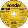 disco corte 115 0x1 0x22 23 dcv vonder 2818