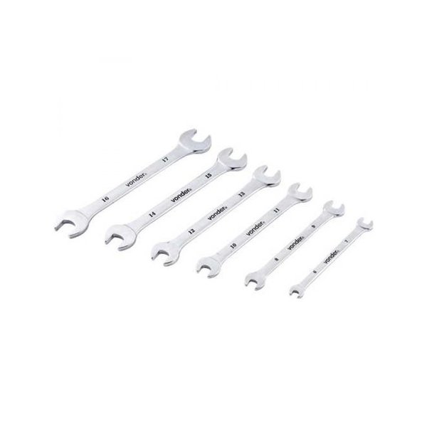 jogo chave de boca fixa 6 a 17mm vonder 2820