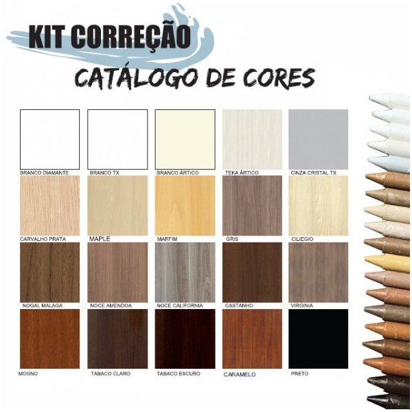 kit correcao giz 20 pecas sulpen 3157
