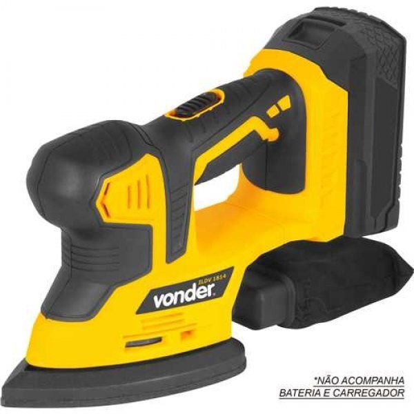 lixadeira delta 18v ildv 1814 sem bateria sem carregador vonder 2875