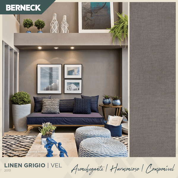 mdf 15mm 2 face 1 85x2 75m linen grigio vel berneck 3939