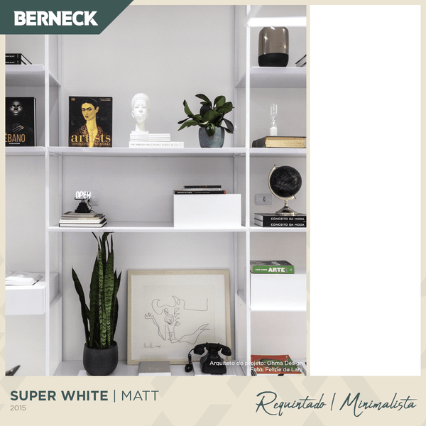 mdf 15mm 2 face 1 85x2 75m super white matt berneck 3890