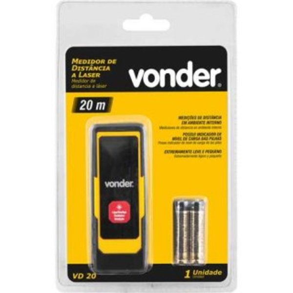 medidor distancia laser 20m vd20 vonder 1364