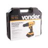 parafusadeira furadeira 18v carregador bivolt pfv 018 vonder 2992