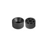 pino suporte prateleira furo 10x15mm preto 100un sas plastic 4415