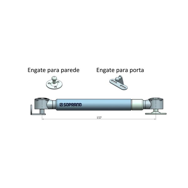 pistao a gas forca inversa 100n engate facil prata soprano 2512