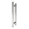 puxador inox plano reto duplo 1000mm polido uniao mundial 4487