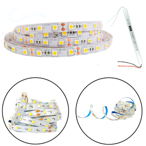Kit Fita Led Branca 6000k 5mts 300 Leds 12v + Fonte Slim 3A.