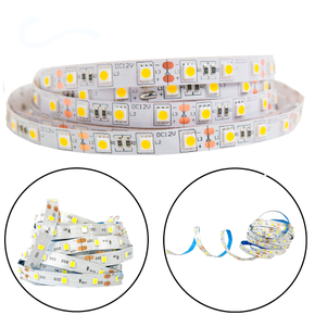 Fita Led Cor Neutra 4000k 3528 5mts 300 Leds Dupla Face 12v