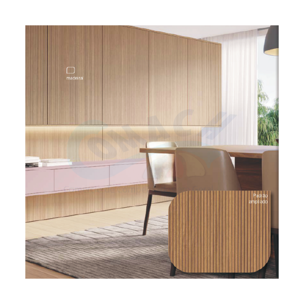 Mdf 15mm 2 Face 1,85x2,75m Madeiral Vert Arauco