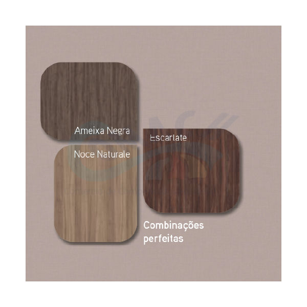 Mdf 15mm 2face 1,85*2,75 Connect/chess Araucoo