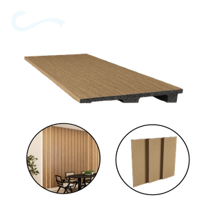 Revestimento Poliestireno Sense Cumaru 20cm X 3mts Santa Luzia